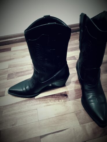 Botas Cowboy pretas