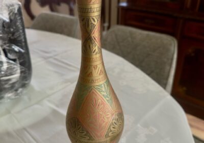 Jarra em estranho pintada