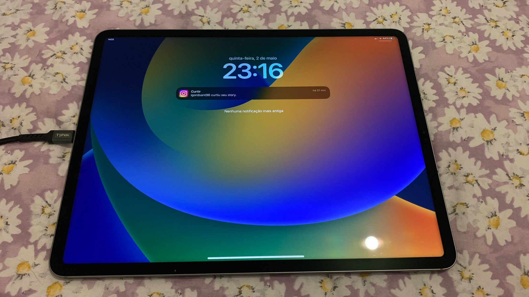Vendo/Troco iPad Pro 12,9 M2 – Wifi+Celular 2TB – C/ Garantia