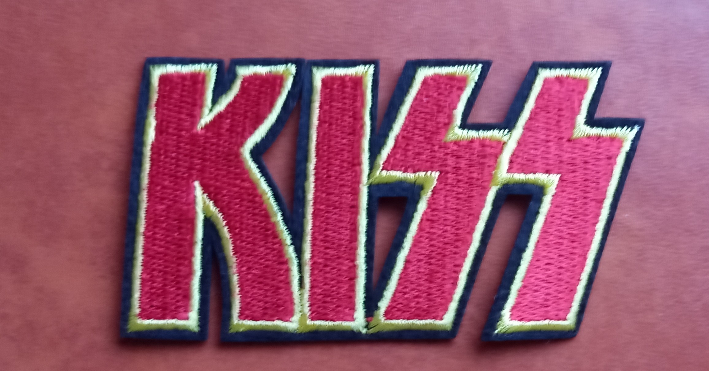 Patche, Termoadesivo. Kiss