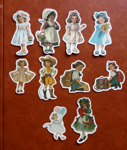 10 bonitos Stickers, autocolantes
