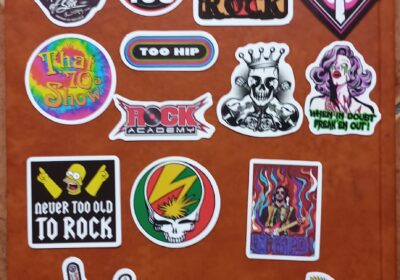15 stickers, musica, Rock