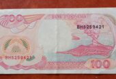 100 Rupiah Indonésia (1992)